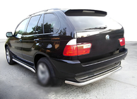 BMW X5 E53 1999–2006 Zadnji zaščitni lok Special (nerjaveče jeklo) fotografija 1