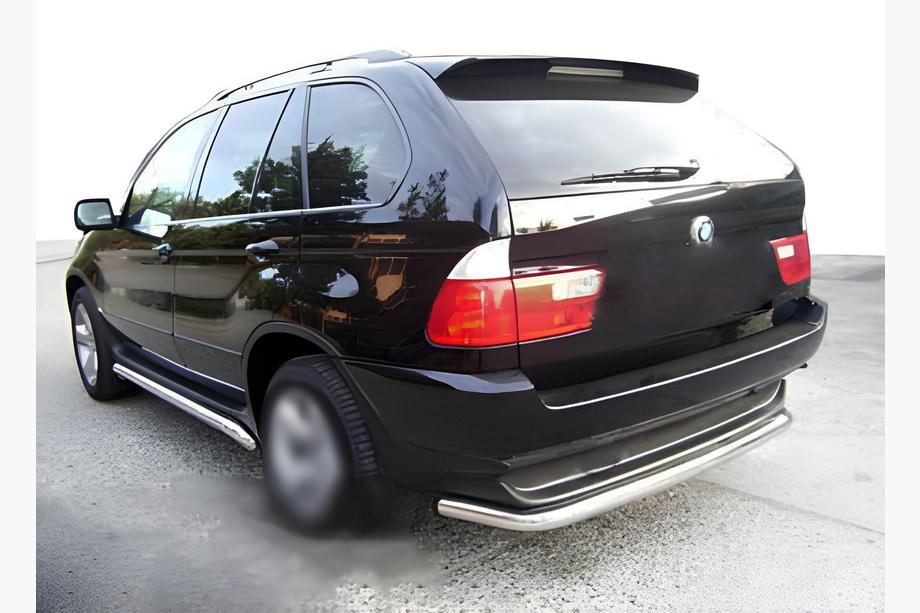 BMW X5 E53 1999–2006 Zadnji zaščitni lok Special (nerjaveče jeklo) Image