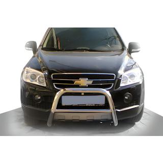 Sprednji zaščitni lok WT005 (nerjaveče jeklo) Chevrolet Captiva 2006–2019