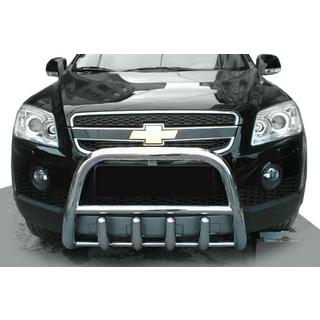 Sprednji zaščitni lok QT006 (nerj.) Chevrolet Captiva 2006–2019 fotografija 1
