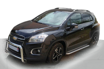 Chevrolet Trax 2012–2023 Sprednji zaščitni lok WT005 (nerjaveče jeklo) fotografija 1