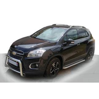 Sprednji zaščitni lok WT005 (nerjaveče jeklo) Chevrolet Trax 2012–2023