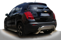 Chevrolet Trax 2012–2023 Zadnji zaščitni lok AK007 (nerjavno jeklo) fotografija 1