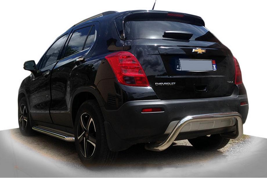 Chevrolet Trax 2012–2023 Zadnji zaščitni lok AK007 (nerjavno jeklo) Image