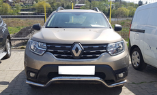 Renault Duster 2008–2017 Sprednji zaščitni lok ST012 (nerjaveče jeklo) fotografija 1