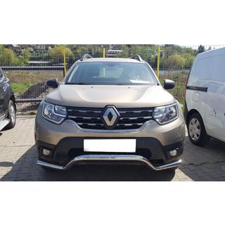 Sprednji zaščitni lok ST012 (nerjaveče jeklo) Renault Duster 2008–2017 fotografija 1