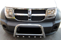 Dodge Nitro 2006–2011 Sprednji zaščitni lok QT006 (nerj.) fotografija 1
