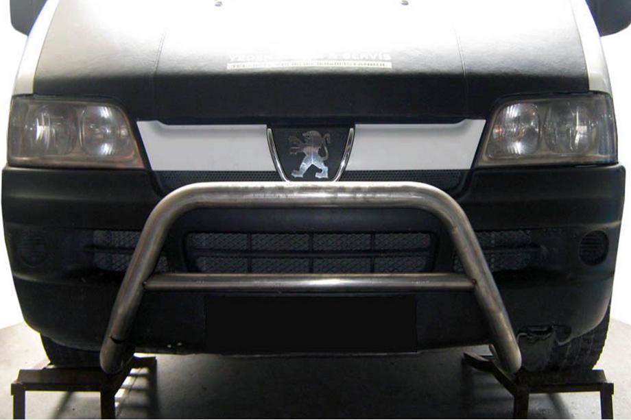 Fiat Ducato 1995–2006 Sprednji zaščitni lok WT005 (nerjaveče jeklo) Image