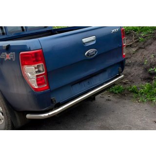 Zadnji zaščitni lok AK005 (2011-2018, inox) Ford Ranger 2011–2022 fotografija 1