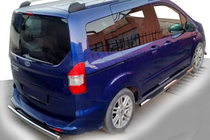 Ford Courier 2014–2023 Stranske cevi (2 kos, nerjaveče jeklo) fotografija 1