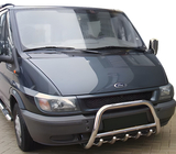 Ford Transit 2000–2014 Prednji zaščitni lok WT003 (2000-2006, nerjaveče jeklo) fotografija 1
