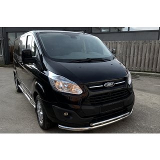 Sprednji zaščitni lok ST014 (nerjavno jeklo) Ford Custom 2013–2022