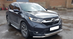 Honda CRV 2017–2022 Sprednji zaščitni lok ST014 (2016-2019, nerjaveče jeklo) fotografija 2