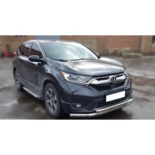 Sprednji zaščitni lok ST014 (2016-2019, nerjaveče jeklo) Honda CRV 2017–2022 fotografija 2