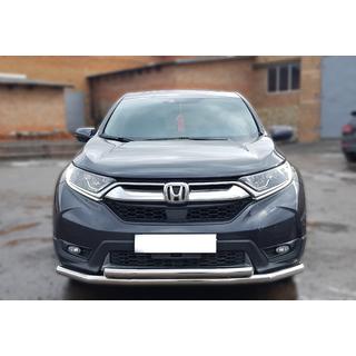 Sprednji zaščitni lok ST014 (2016-2019, nerjaveče jeklo) Honda CRV 2017–2022 fotografija 3