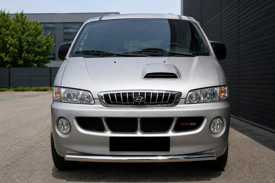 Hyundai H200, H1, Starex 1998–2007 Sprednji zaščitni lok ST008 (nerjavno jeklo) Image