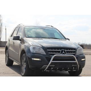 Prednji zaščitni lok WT003 (nerjavno jeklo) Mercedes ML W164 2005–2011 fotografija 2