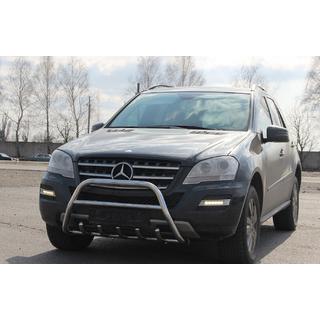 Prednji zaščitni lok WT003 (nerjavno jeklo) Mercedes ML W164 2005–2011 fotografija 4