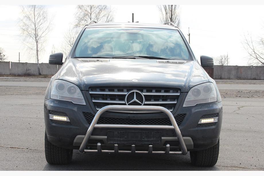 Mercedes ML W164 2005–2011 Prednji zaščitni lok WT003 (nerjavno jeklo) Image