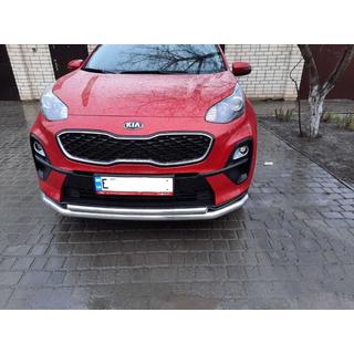 Sprednji zaščitni lok ST014 (nerjavno jeklo) Kia Sportage 2015–2021 fotografija 2