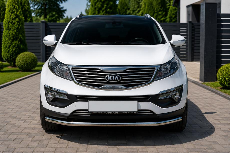 Kia Sportage 2010–2015 Sprednji zaščitni lok ST008 (nerjavno jeklo) Image
