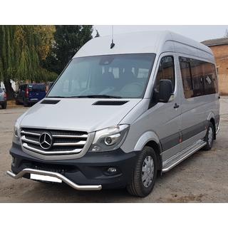 Sprednja spodnja zaščitna cev MBSP.07.F3-04.6 (nerj.) Mercedes Sprinter W906 2006–2018 fotografija 3