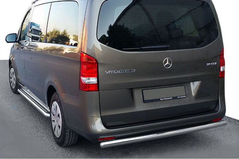 Mercedes Vito/V-razred W447 2014– Zadnji zaščitni lok AK002 (nerjaveče jeklo) Image