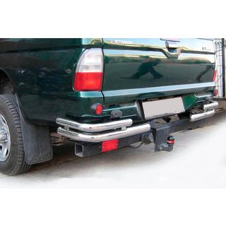 Zadnji koti AK003-Double (2 kos, nerjaveče jeklo) Mitsubishi L200 1996–2006
