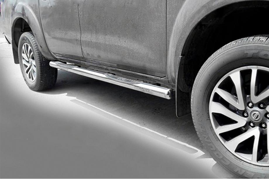 Nissan Navara/NP300 2016– Stranske cevi (2 kos, nerjaveče jeklo) Image