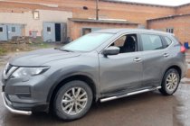 Nissan X-trail T32/Rogue 2014–2021 Stranske cevi (2 kosa, nerjavno jeklo) fotografija 2