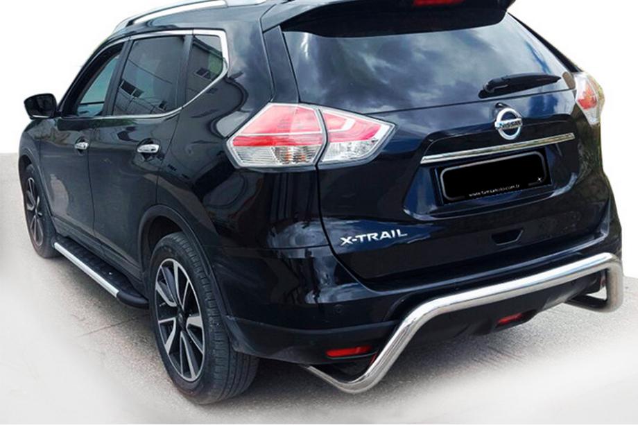 Nissan X-trail T32/Rogue 2014–2021 Zadnji zaščitni lok AK007 (nerjavno jeklo) Image