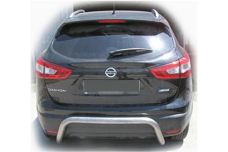 Nissan Qashqai 2014–2021 Zadnji zaščitni lok AK007-2 (nerjavno jeklo) Image