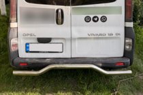 Renault Trafic 2001–2015 Zadnji zaščitni lok AK006 (nerjaveče jeklo) fotografija 3