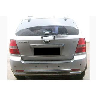 Zadnji zaščitni lok AK002-Dvojni (nerjaveče jeklo) Kia Sorento I BL 2002–2009 fotografija 2
