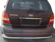 Kia Sorento I BL 2002–2009 Zadnji zaščitni lok AK005 (nerj.) fotografija 1