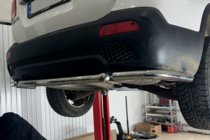 Kia Sorento II XM 2009–2014 Zadnji vogalni loki s sredinskim delom AK007-3 (2 kosa, nerjavno jeklo) fotografija 2