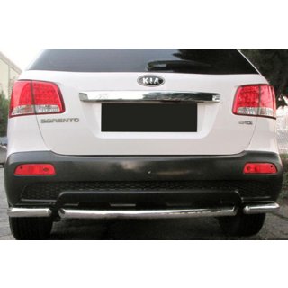 Zadnji vogalni loki s sredinskim delom AK007-3 (2 kosa, nerjavno jeklo) Kia Sorento II XM 2009–2014 fotografija 1