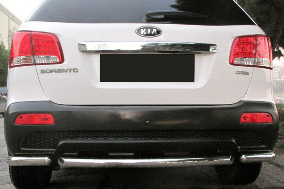 Kia Sorento II XM 2009–2014 Zadnji vogalni loki s sredinskim delom AK007-3 (2 kosa, nerjavno jeklo) Image
