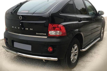SsangYong Action 2005–2018 Zadnji zaščitni lok AK002 (nerjaveče jeklo) fotografija 1