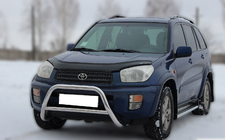 Toyota Rav 4 2001–2005 Sprednji zaščitni lok WT005 (nerjavno jeklo) fotografija 2