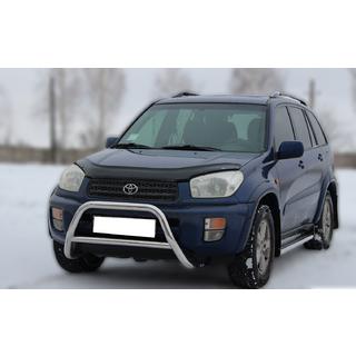 Sprednji zaščitni lok WT005 (nerjavno jeklo) Toyota Rav 4 2001–2005 fotografija 2