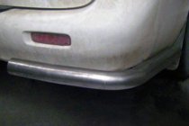 Hyundai H200, H1, Starex 1998–2007 Zadnji vogali AK003 (2 kos, nerjaveče) fotografija 1