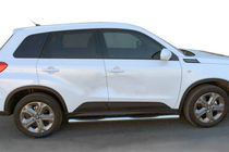 Suzuki Vitara 2015– Stranske cevi (2 kos, nerjaveče jeklo) fotografija 1