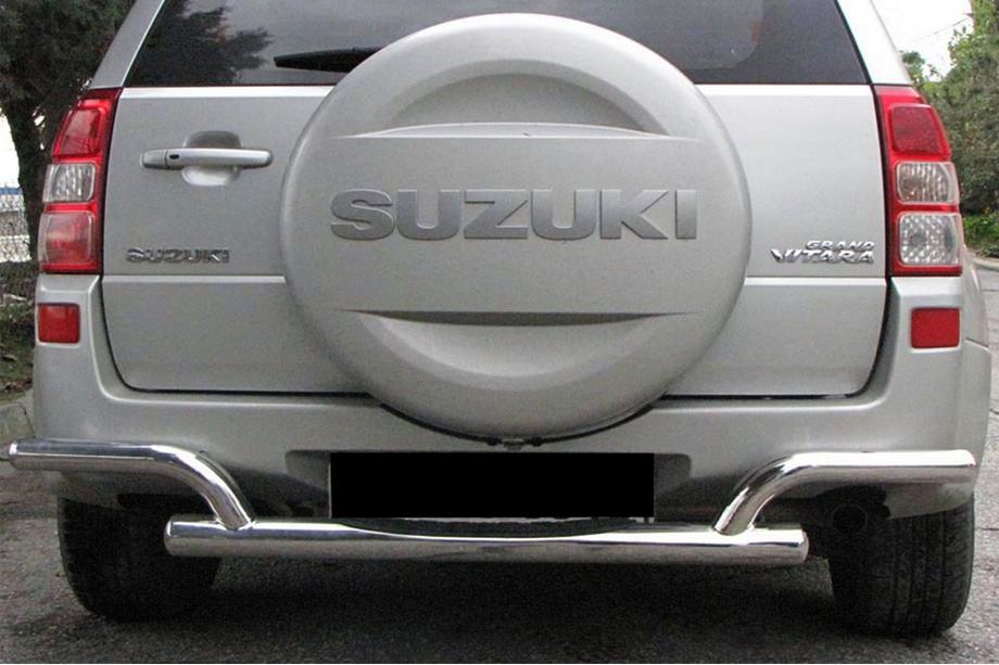 Suzuki Grand Vitara 2005–2017 Zadnji zaščitni lok AK005-2 (nerjavno jeklo) Image