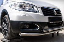 Suzuki SX4 S-Cross 2013–2016 Sprednji zaščitni lok ST014 (nerjavno jeklo) fotografija 2