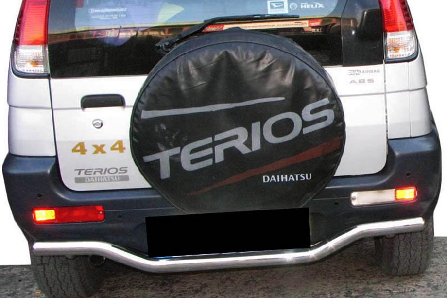 Daihatsu Terios 2003–2005 Zadnji zaščitni lok AK007 (nerjavno jeklo) Image