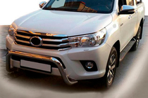 Toyota Hilux 2015– Sprednji zaščitni lok WT009 (nerjaveče jeklo) fotografija 1