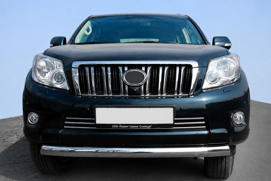 Toyota Land Cruiser Prado 150 2009–2023 Sprednji zaščitni lok ST008 (nerjavno jeklo) Image