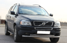 Volvo XC90 2002–2014 Sprednji zaščitni lok ST014 (nerjavno jeklo) fotografija 2