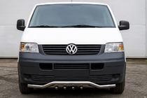 Volkswagen T5 Transporter 2003–2010 Sprednji zaščitni lok Wave-Grill ST007-1 (nerjavno jeklo) fotografija 1